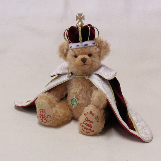 Queen Camilla Coronation Bear 36 cm Teddybr von Hermann-Coburg