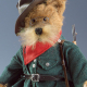 Theodore Roosevelt 44 cm Teddybr von Hermann-Coburg