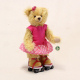 Rollschuh Lilly mit ihren Roller Skates 32 cm Teddyb�r von Hermann-Coburg