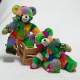 Wir sind bunt ? Teddy 35 cm Teddybr von Hermann-Coburg