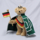 Knig Fuball regiert das Land 35 cm Teddybr von Hermann-Coburg