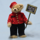 Maheso Liftboy Club-Edition 2021 35 cm Teddybr von Hermann-Coburg