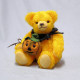 Sweet Halloween Teddy 2024 Ein Krbis-Kind zum Schmusen 29 cm Teddybr von Hermann-Coburg