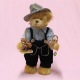 Oktoberfest Brezel-Willy 36 cm Teddybr von Hermann-Coburg