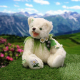 Kleiner Edelwei Br 34 cm Teddybr von Hermann-Coburg