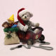 Santa ? Mobil 23 cm Teddybr von Hermann-Coburg