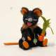 Eine kleine Halloween Maus 19 cm Teddybr von Hermann-Coburg