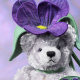 Violet 35 cm Teddybr von Hermann-Coburg