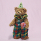 Spa�macher Clown-Beblino 33 cm Teddyb�r von Hermann-Coburg
