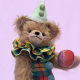 Spa�macher Clown-Beblino 33 cm Teddyb�r von Hermann-Coburg