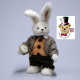 White Rabbit 30 cm Teddybr von Hermann-Coburg