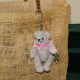 Miniatur-Mohair-Teddy Piccolo - Taschenanhnger 2019 11 cm Teddybr von Hermann-Coburg