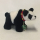 Classic Miniatur Panda Banana 12 cm Teddybr von Hermann-Coburg