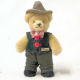 Miniatur Steh-Br Bavarian Boy 14 cm Teddybr von Hermann-Coburg