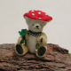 Glcksbringer Glckspilz 14 cm Teddybr von Hermann-Coburg