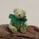 Glcksbringer Glcksklee 14 cm Teddybr von Hermann-Coburg