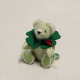 Glcksbringer Glcksklee 14 cm Teddybr von Hermann-Coburg