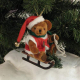 Jingle Santa 11 cm Teddyb�r von Hermann-Coburg