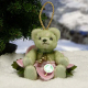 Kleine Christrose 11 cm Teddyb�r von Hermann-Coburg