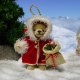 Santas Joy 11 cm Teddybr von Hermann-Coburg