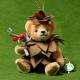 Kleiner Tannenzapfen 13 cm Teddybr von Hermann-Coburg