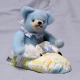 Sleeping in a Shoe - Baby Boy 22 cm Teddybr von Hermann-Coburg