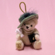 HM Queen Elizabeth II. Christmas Ornament 2022 14 cm Teddybr von Hermann-Coburg