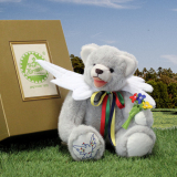 Kleiner Friedensbr 36 cm Teddybr von Hermann-Coburg