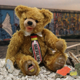 30 Jahre Fall der der Berliner Mauer 1989 - 2019 34 cm Teddybär von Hermann-Coburg