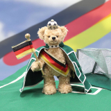 Knig Fuball regiert das Land 35 cm Teddybr von Hermann-Coburg