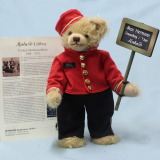 Maheso Liftboy Club-Edition 2021 35 cm Teddybr von Hermann-Coburg