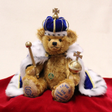 King Charles III. Coronation Bear 36 cm Teddy Bear by Hermann-Coburg
