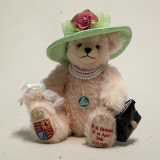 HM Queen Elizabeth II 90th Birthday Celebration Bear 35 cm Teddy Bear by Hermann-Coburg