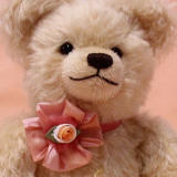 HERMANN Annual Bear 2023 ?Little Rosebud? 35 cm Teddy Bear by Hermann-Coburg
