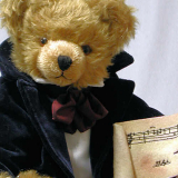 Frédéric Chopin 40 cm Teddy Bear by Hermann-Coburg