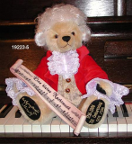 Wolfgang Amadeus Mozart  35 cm Teddybär von Hermann-Coburg