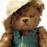 Huckelberry Finn 34 cm Teddybär von Hermann-Coburg