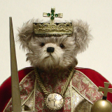 Charlemagne 38 cm Teddy Bear by Hermann-Coburg