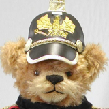 Kaiser Wilhelm II  40 cm Teddy Bear by Hermann-Coburg
