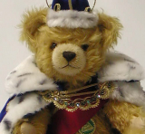 König Ludwig II of Bavaria 35 cm Teddy Bear by Hermann-Coburg