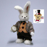 White Rabbit 30 cm Teddybär von Hermann-Coburg