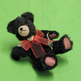 Kleiner Br mit goldenem Herz 19 cm Teddybr von Hermann-Coburg
