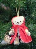 Little Red Riding Hood 11 cm Teddybr von Hermann-Coburg