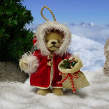 Santas Joy 11 cm Teddybr von Hermann-Coburg