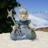 Kleine Eisprinzessin 14 cm Teddybr von Hermann-Coburg