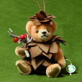 Kleiner Tannenzapfen 13 cm Teddybr von Hermann-Coburg