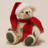 Ein Weihnachtsbär zum Knutschen 31 cm Teddybär von Hermann-Coburg