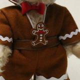 Jolly Gingerbread Man 33 cm Teddy Bear by Hermann-Coburg