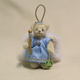 Glorious Christmas Angel Ornament 14 cm Teddy Bear by Hermann-Coburg