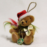 Weihnachten im Regenwald Ornament 14 cm Teddybär von Hermann-Coburg